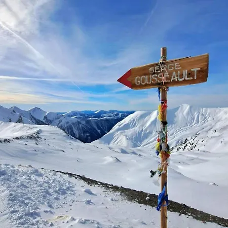 6 Pers - Proche Des Pistes - Balcon Et Parking - Vue Montagne - La Foux D Appartement